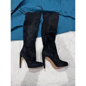 Sam Edelman Kayla over the knee black boots